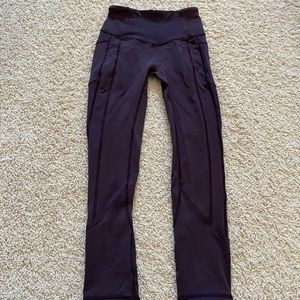 Lululemon Blackcherry All the Right Places Legging